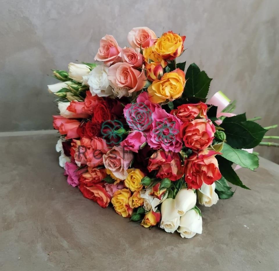 Букет цветов из: Розы в Ольховке