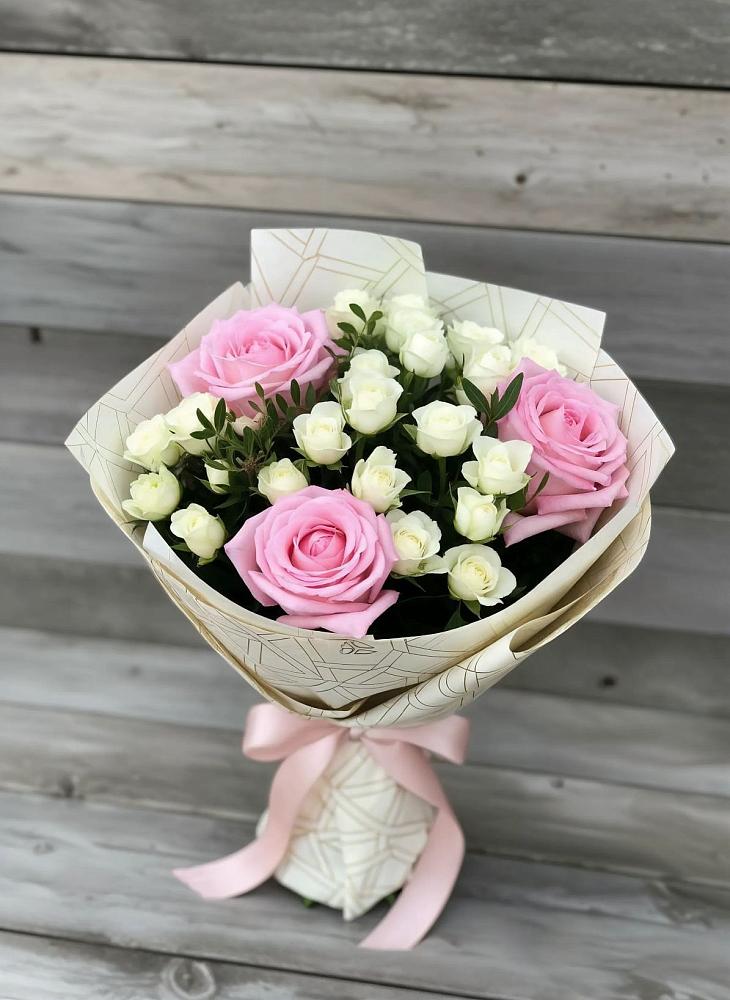 Букет цветов из: Розы в Ольховке