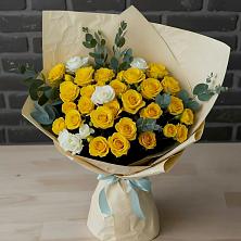 Букет цветов из:  Розы в Ольховке