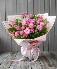 Букет Розовый кустик #REPLACE_PRED# Ольховке