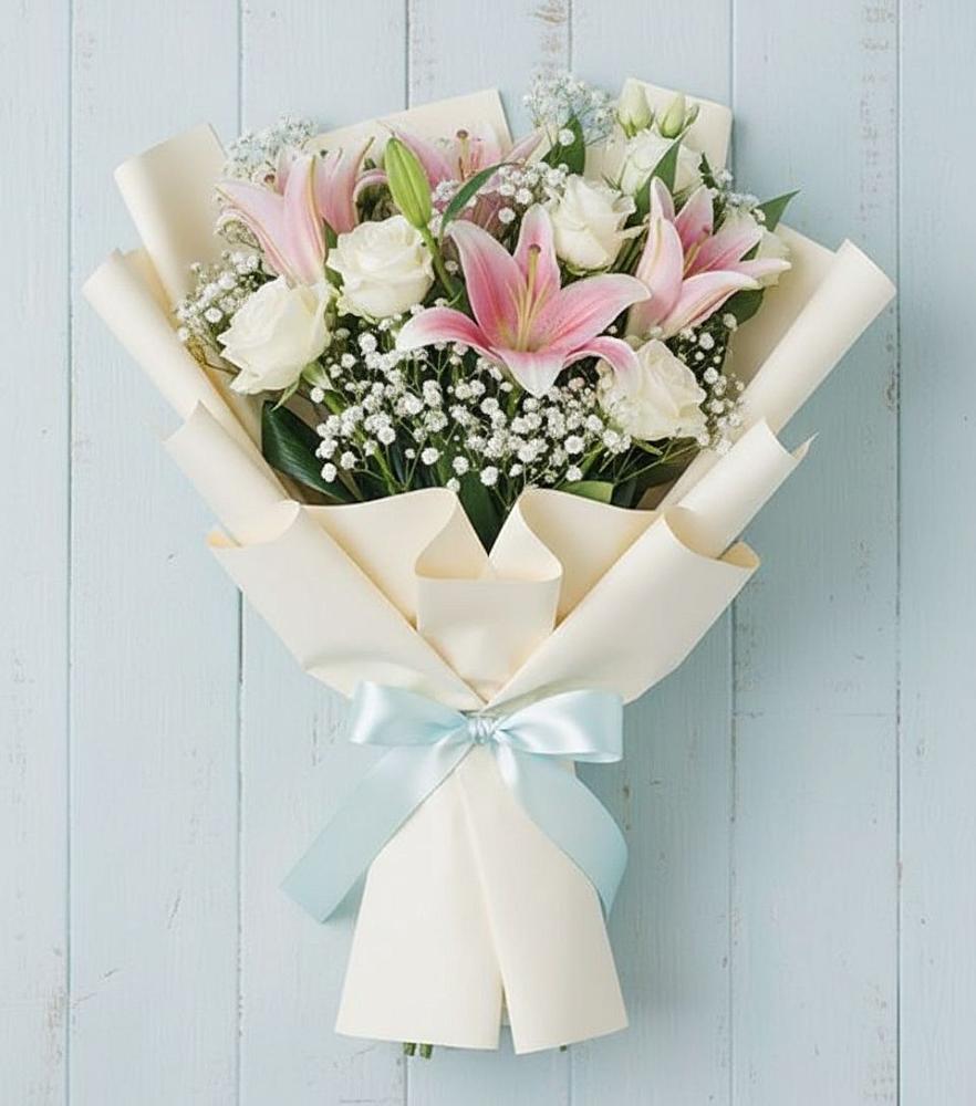 Букет цветов из: Лилии в Ольховке