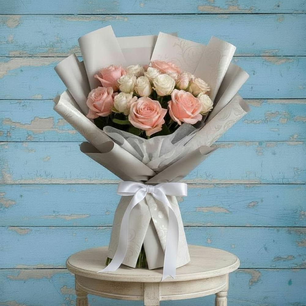 Букет цветов из: Розы в Ольховке