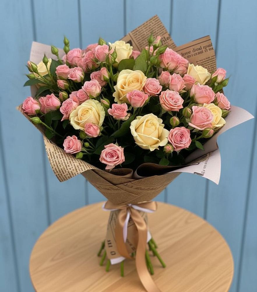 Букет цветов из: Розы в Ольховке