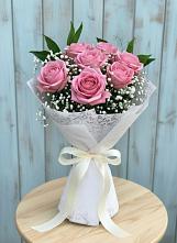 Букет цветов из:  Розы в Ольховке