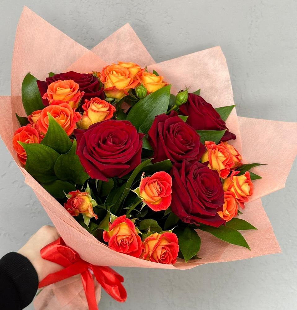 Букет Любовь и восторг в Ольховке