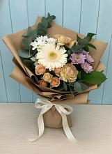 Букет цветов из:  Герберы и Хризантемы в Ольховке