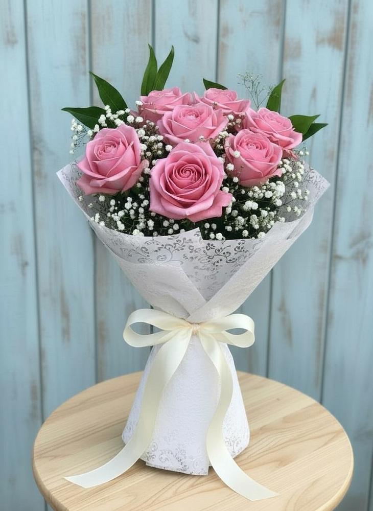 Букет цветов из: Розы в Ольховке