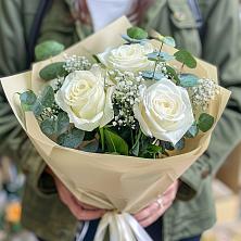 Букет цветов из:  Розы в Ольховке