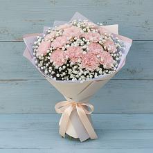 Букет цветов из:  Гвоздики в Ольховке