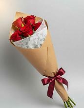 Букет цветов из:  Розы #REPLACE_PRED# Ольховке