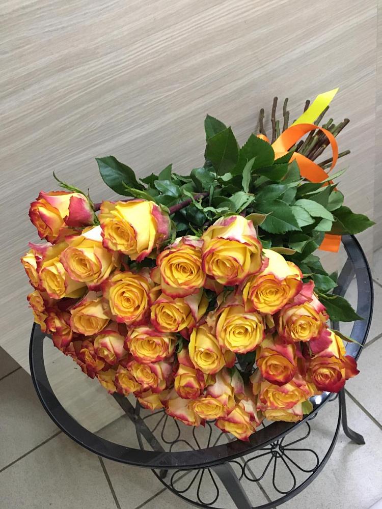 Букет Желтые розы в Ольховке