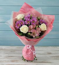 Букет цветов из:  Герберы в Ольховке
