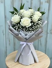 Букет цветов из:  Розы в Ольховке