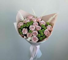 Букет цветов из:  Розы и Хризантемы #REPLACE_PRED# Ольховке