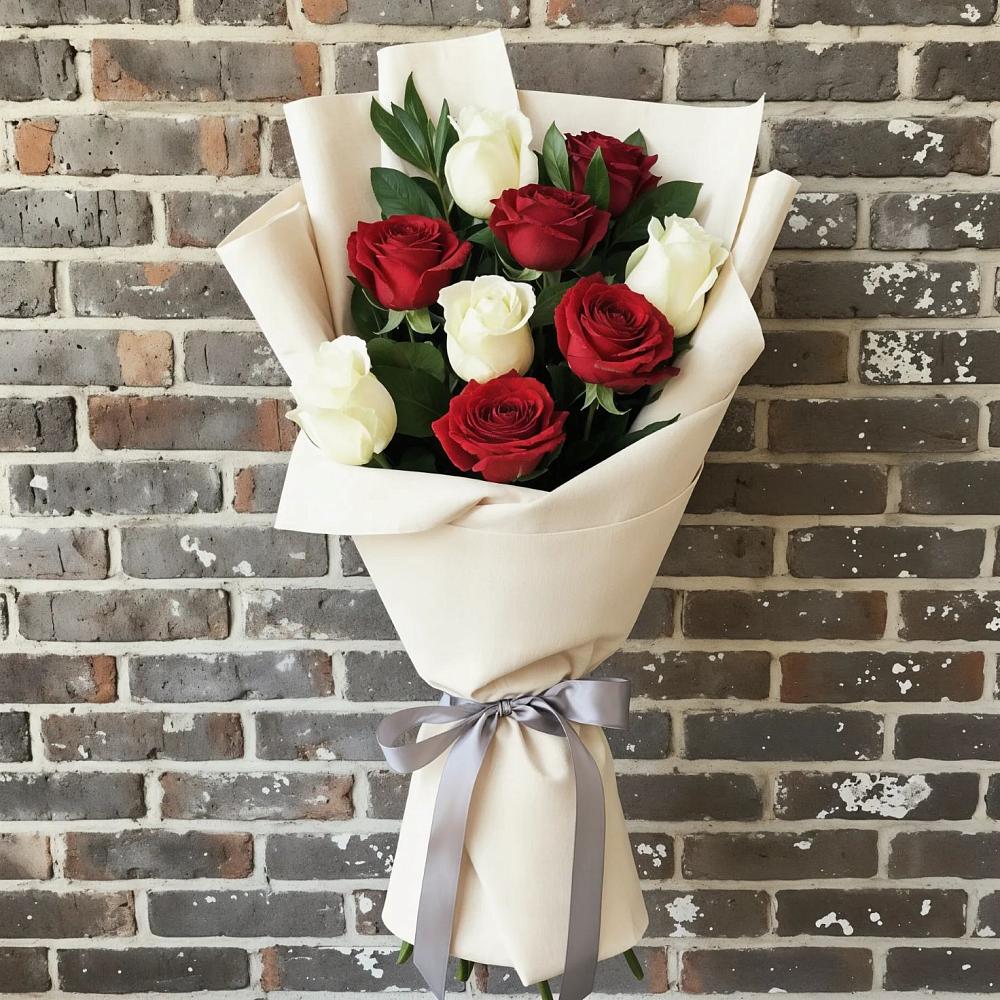 Букет цветов из: Розы в Ольховке