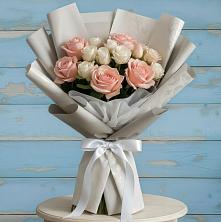 Букет цветов из:  Розы в Ольховке