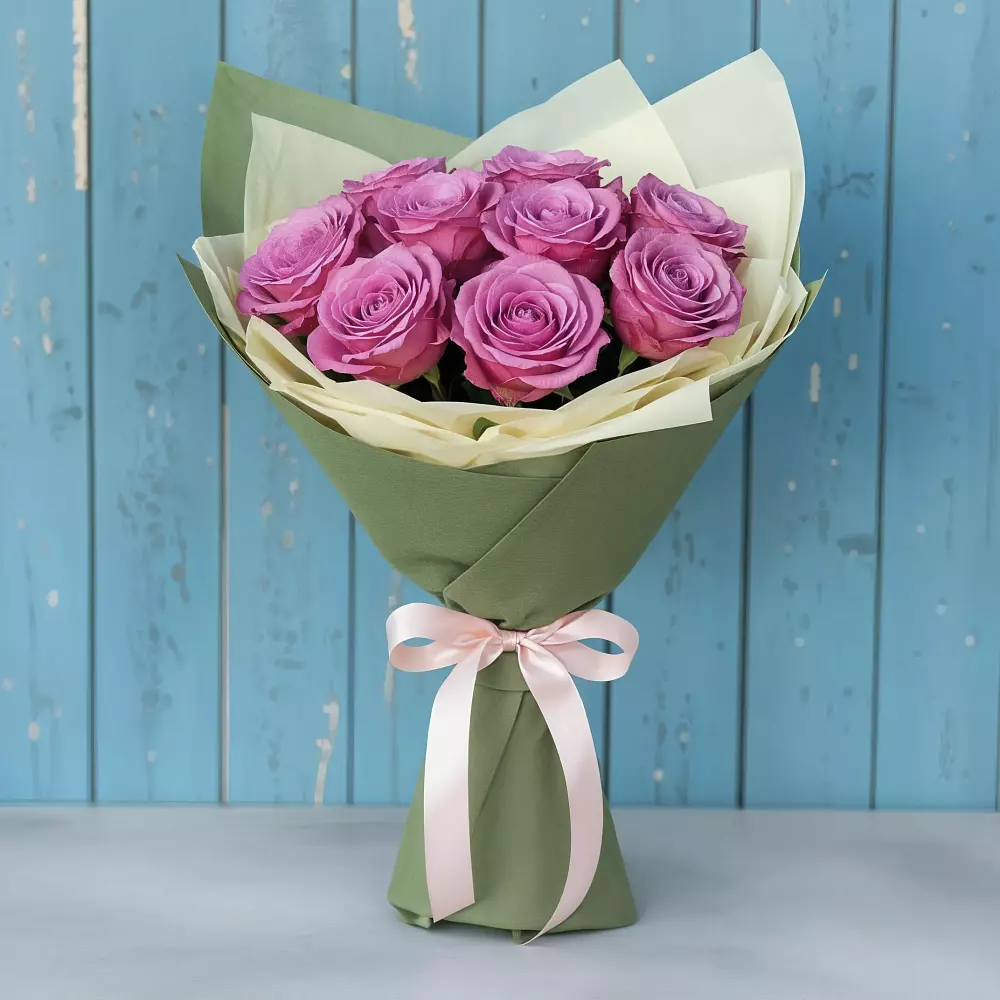 Букет Розы Фёрст Леди в Ольховке