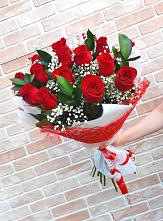 Букет цветов из:  Розы #REPLACE_PRED# Ольховке
