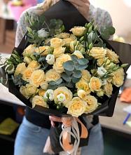 Букет цветов из:  Розы и Лизиантусы #REPLACE_PRED# Ольховке