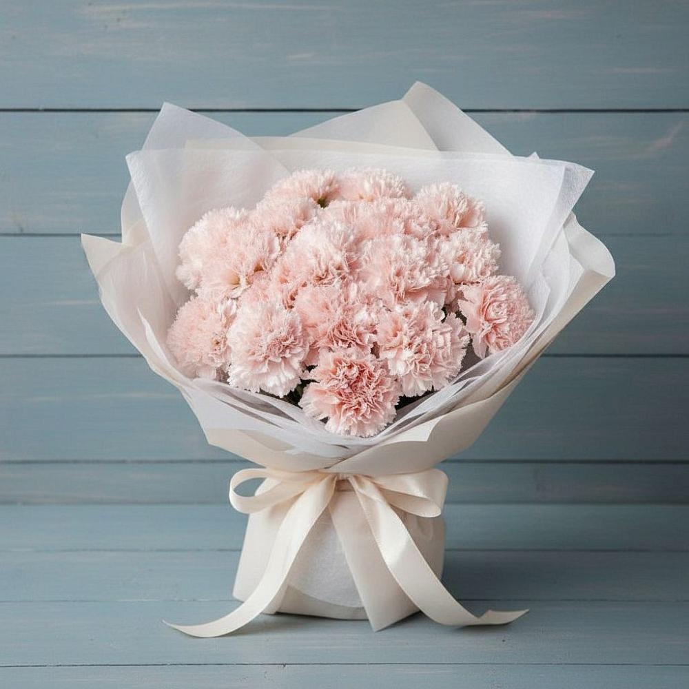 Букет цветов из: Гвоздики в Ольховке