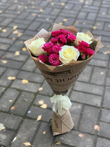 Букет цветов из: Розы в Ольховке