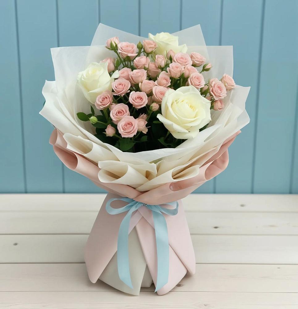 Букет цветов из: Розы в Ольховке