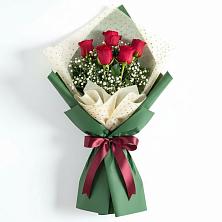 Букет цветов из:  Розы в Ольховке