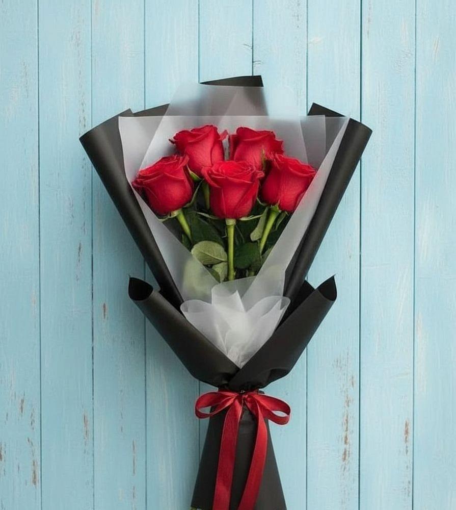 Букет цветов из: Розы в Ольховке