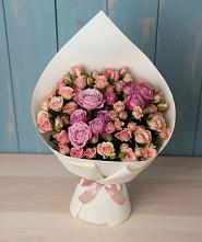 Букет цветов из:  Розы в Ольховке