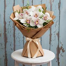 Букет цветов из:  Орхидеи и Розы в Ольховке