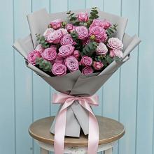 Букет цветов из:  Розы #REPLACE_PRED# Ольховке